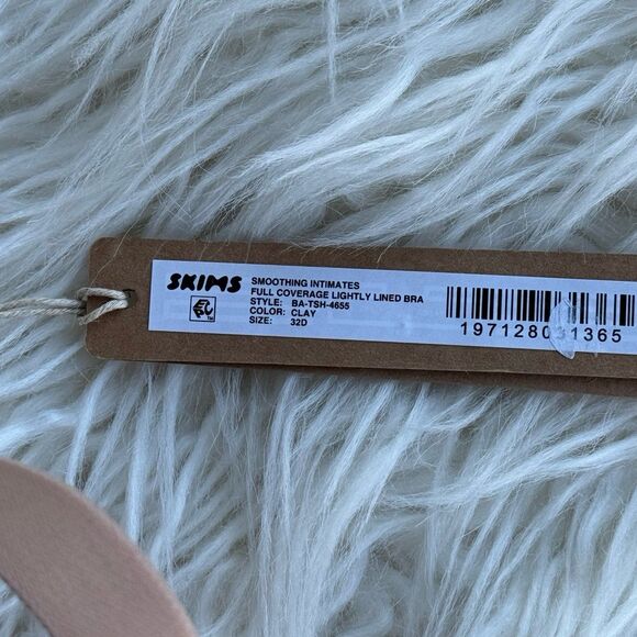 Skims Smoothing Intimates Full Coverage Lightly Lined Bra Clay Size 32D - Picture 7 of 7
